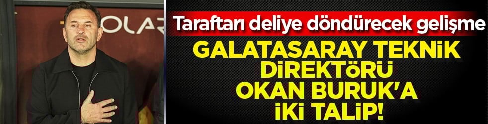 Galatasaray Teknik Direktörü Okan Buruk'a iki talip! Tottenham’ın teklifini reddetmişti