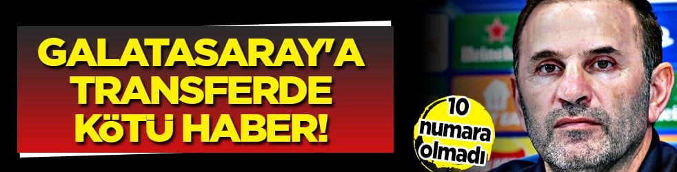 Galatasaray'a transferde kötü haber! Rus basını duyurdu