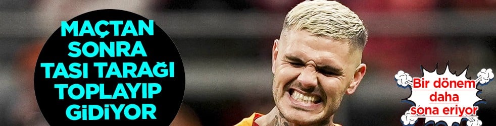 Galatasaray'da bir dönem bitti! Maçtan sonra tası tarağı toplayıp gidiyor