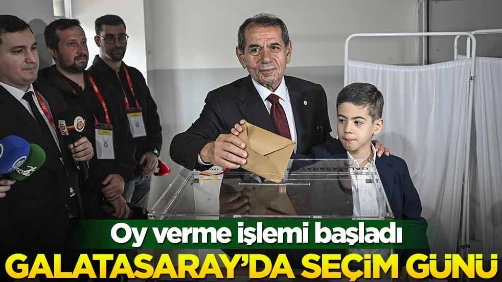 Galatasaray'da seçim günü! Oy verme işlemi başladı