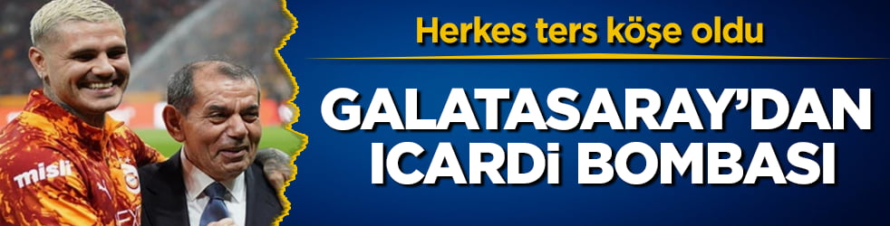 Galatasaray’dan Icardi bombası! Herkes ters köşe oldu