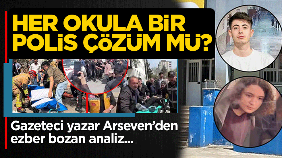 Gazeteci yazar Serdar Arseven’den ezber bozan analiz: Her şey güvenlik tedbiriyle çözülmüyor