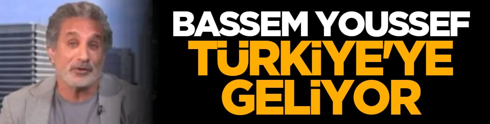 Gazze'nin sesi olmuştu: Bassem Youssef Türkiye'ye geliyor