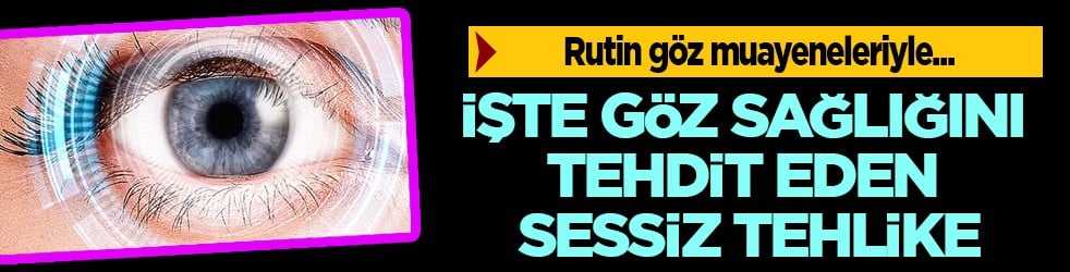 Glokom ve ışık halkaları... İşte göz sağlığını tehdit eden sessiz tehlike