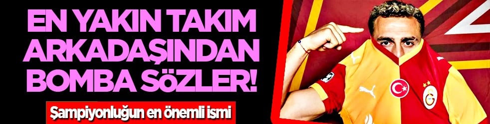Gözünü artık Avrupa'ya dikti! Osimhen: Barış Alper Yılmaz Afrikalı gibi