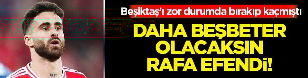 Gündemi sarsmıştı: Şok karar: Rafa Silva Benfica'yı karıştırdı! 