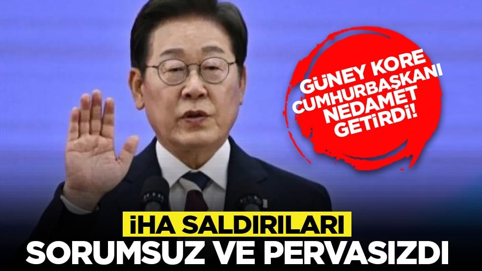 Güney Kore Cumhurbaşkanı nedamet getirdi! "İHA saldırıları sorumsuz ve pervasızdı"