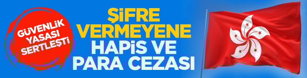 Güvenlik yasası sertleşti: Şifre vermeyene hapis ve para cezası