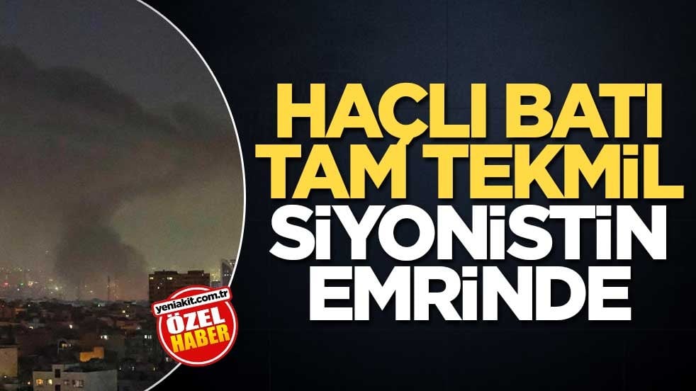 Haçlı Batı tam tekmil siyonistin emrinde