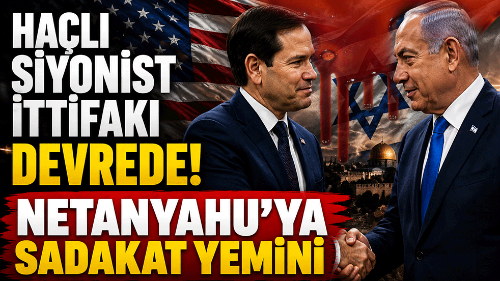 Haçlı-siyonist ittifakı devrede! Netanyahu’ya sadakat yemini