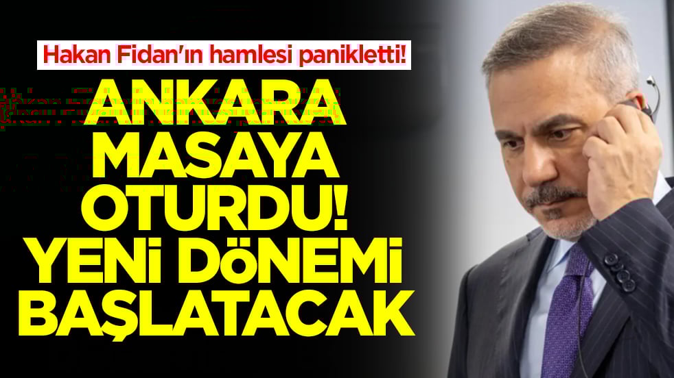 Hakan Fidan'ın hamlesi İsrail'i panikletti! Ankara masaya oturdu, yeni dönemi başlatacak