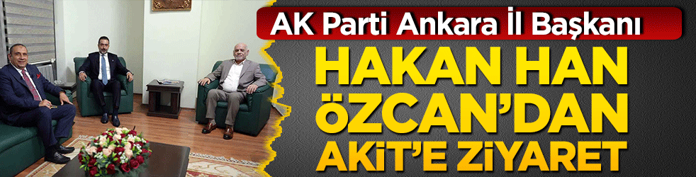Hakan Han Özcan’dan Akit’e ziyaret