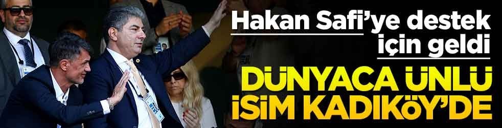 Hakan Safi'ye destek için geldi! Maldini, Şükrü Saraçoğlu'nda