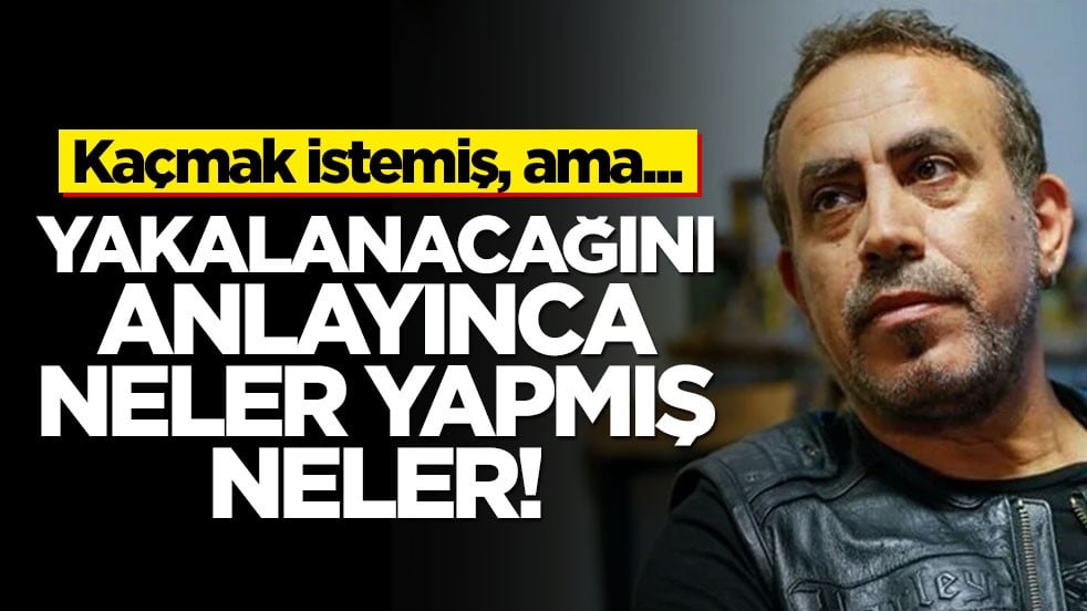 Haluk Levent kaçmak istedi, ama... Yakalanacağını anlayınca bakın neler yaptı!