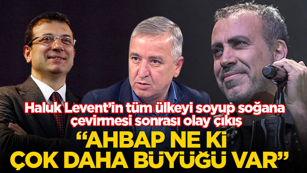 Haluk Levent’in tüm ülkeyi soyup soğana çevirmesi sonrası olay çıkış: "Ahbap ne ki, çok daha büyüğü var" 