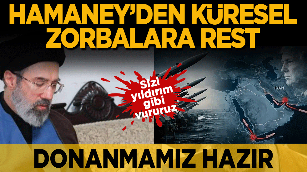 Hamaney’den küresel zorbalara rest: Donanmamız denizleri dar edecek! Yenilgiye hazır olun