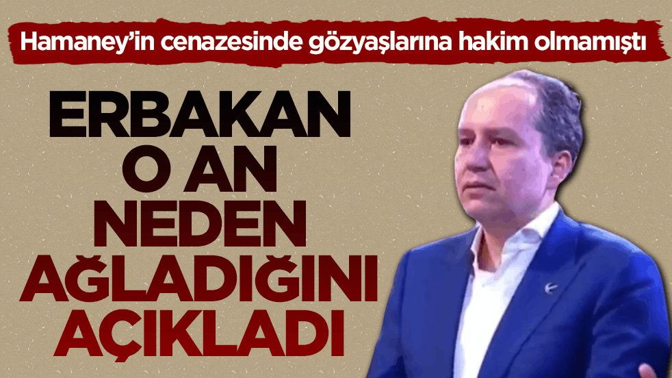 Hamaney’in cenazesinde gözyaşlarına hakim olmamıştı! Erbakan o an neden ağladığını açıkladı