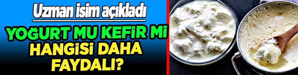 Hangisi bir adım önde? Yoğurt mu kefir mi? Hangisi daha faydalı?