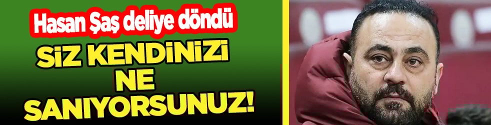 Hasan Şaş mağlubiyet sonrası 2 isme patladı: Siz kendinizi ne sanıyorsunuz! Olay çıkış