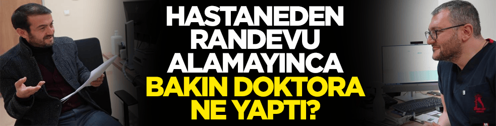 Hastaneden randevu alamadı! Doktora taşlama şiir yazdı