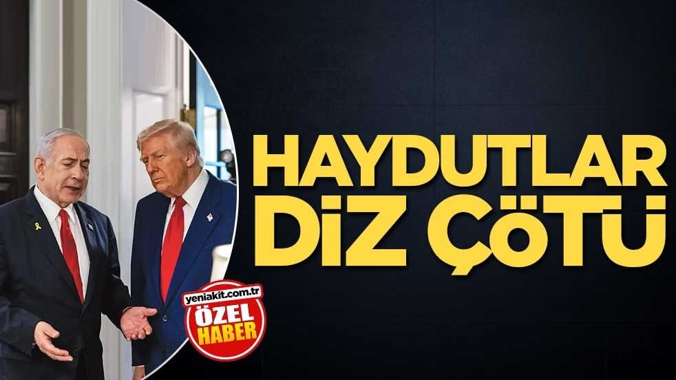 Haydutlar diz çöktü