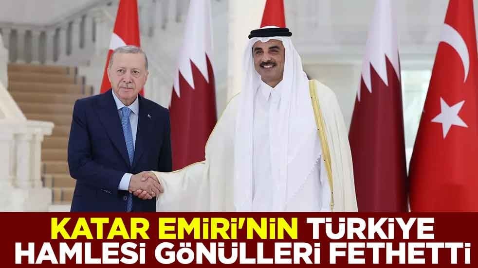 Helal olsun! Katar Emiri'nin Türkiye hamlesi gönülleri fethetti