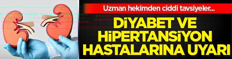 Her 10 kişiden yaklaşık 1'inde... Düzenli böbrek kontrolü çağrısı: