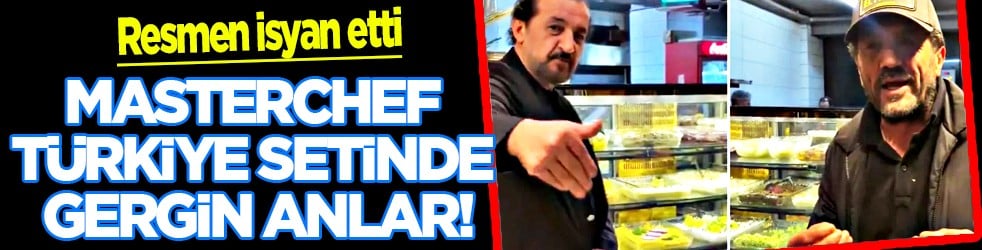 Her şey bir anda oldu: MasterChef Türkiye setinde Mehmet Yalçınkaya'dan Bedri Usta'ya sert uyarı