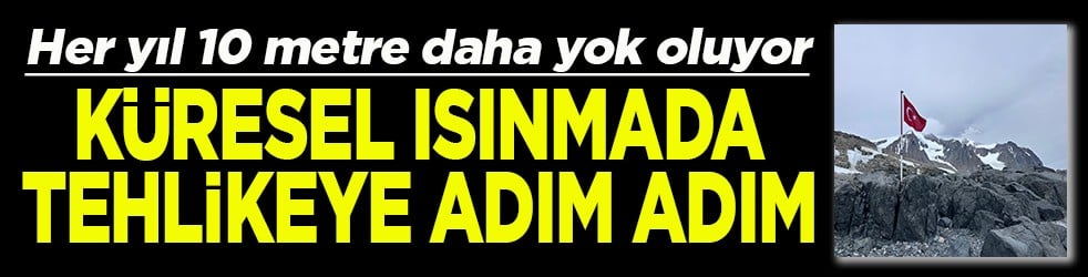 Her yıl 10 metre daha yok oluyor Küresel ısınmada tehlikeye adım adım