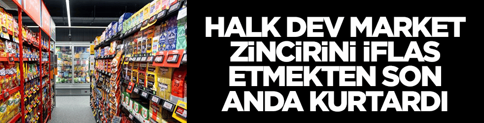 Herkes şaşkın: Halk, dev market zincirini iflas etmekten son anda kurtardı