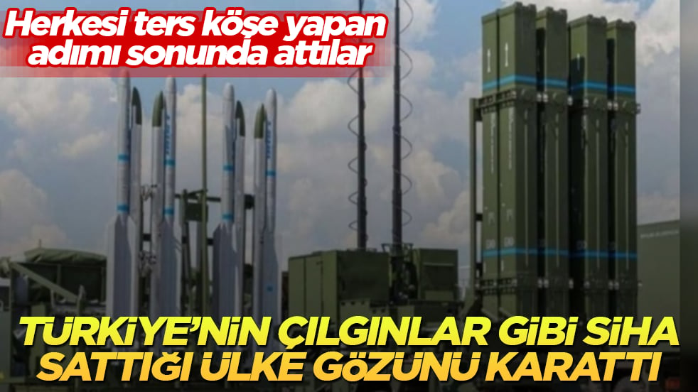 Herkesi ters köşe yapan adımı sonunda attılar! Türkiye’nin çılgınlar gibi SİHA sattığı ülke gözünü karattı 
