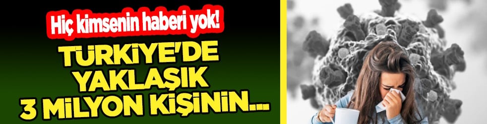 Hiç kimsenin haberi yok! Prof. Dr. Özkaya haber verdi