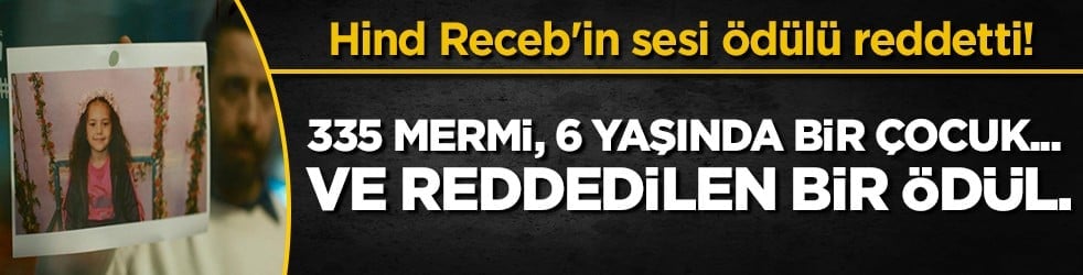 "Hind Receb'in Sesi" filminin yönetmeni Hania, Berlin'deki "En Değerli Film" ödülünü reddetti