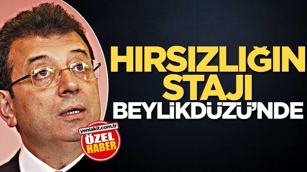 Hırsızlığın stajı Beylikdüzü’nde
