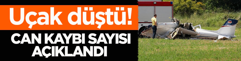 Hırvatistan'da uçak düştü! Can kaybı sayısı açıklandı