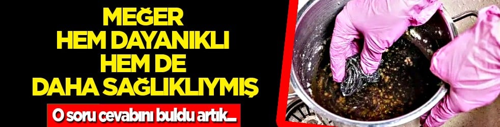 Hız ve konfor için... Meğer hem dayanıklı hem de daha sağlıklıymış: Döküm mü, çelik mi?