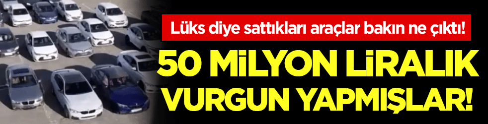Hurda çetesine büyük darbe: 50 milyon liralık vurgun ortaya çıktı!