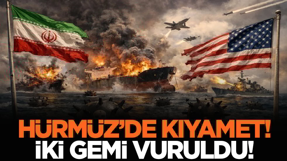 Hürmüz’de kıyamet! İki gemi vuruldu!