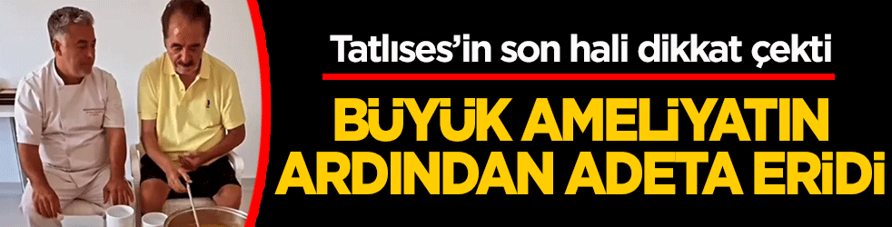 İbrahim Tatlıses’in son hali dikkat çekti! Büyük ameliyatın ardından adeta eridi