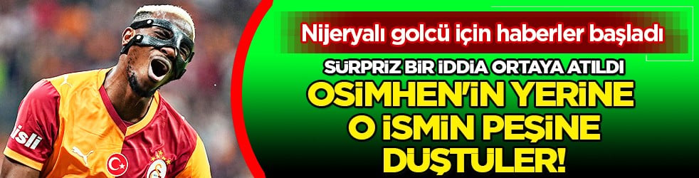 İddiaların ardı arkası kesilmiyor ki... Osimhen'in yerine Darwin Nunez!