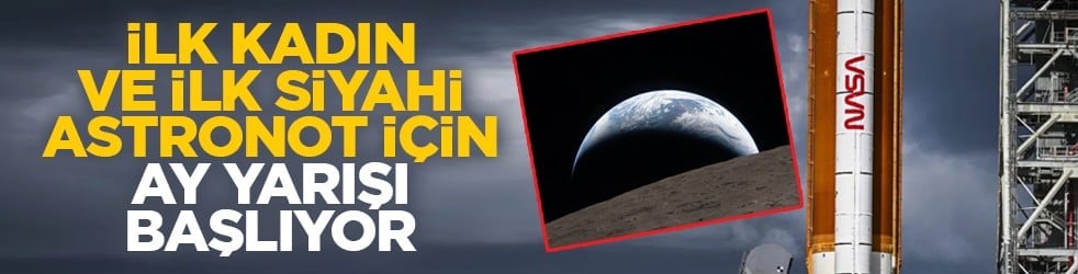 İlk kadın ve ilk siyahi astronot için ay yarışı başlıyor