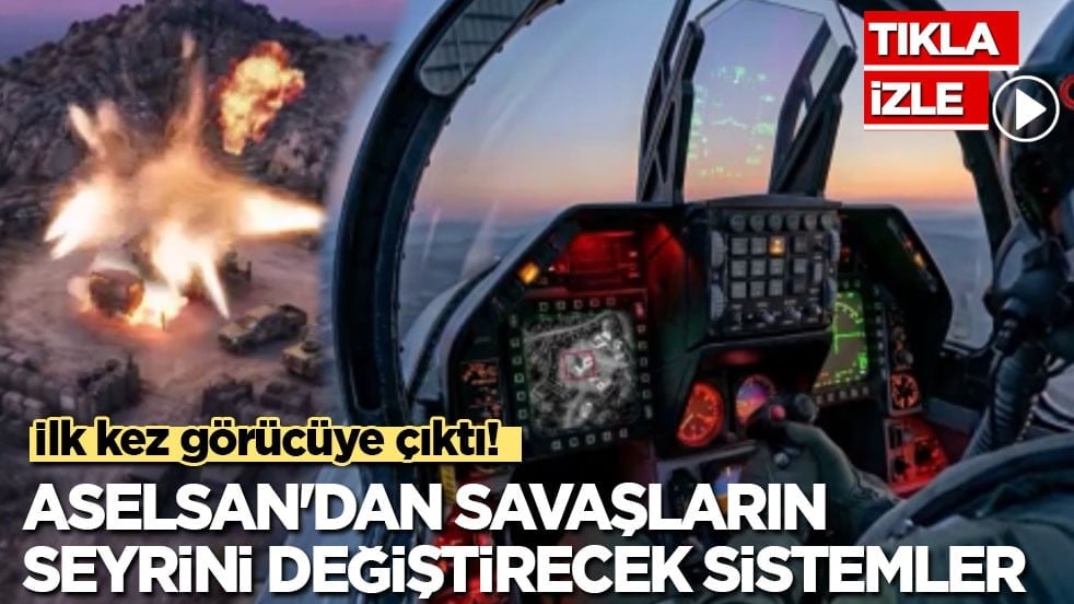 İlk kez görücüye çıktı! ASELSAN'dan savaşların seyrini değiştirecek sistemler