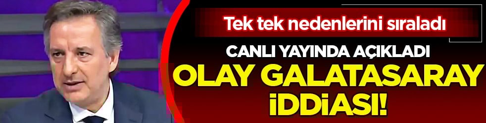 İlker Yağcıoğlu maç bittiği gibi canlı yayında Galatasaray için büyük iddia ortaya attı!