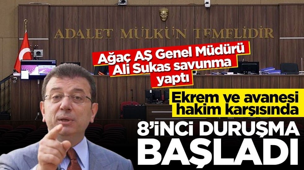 "İmamoğlu Suç Örgütü" davası: 8'inci duruşma başladı