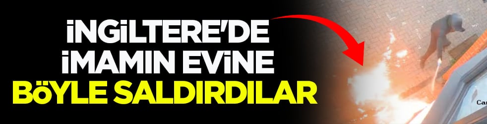 İngiltere'de imamın evine saldırı düzenlendi