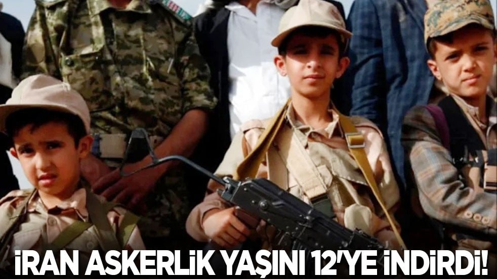 İran askerlik yaşını 12'ye indirdi