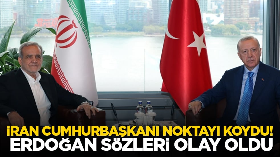 İran Cumhurbaşkanı noktayı koydu! Erdoğan sözleri olay oldu