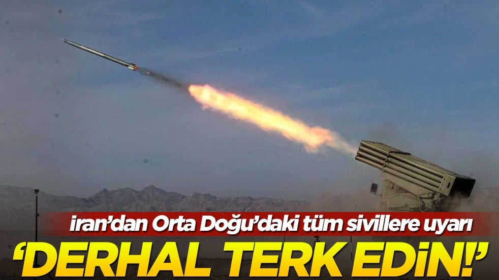 İran Orta Doğu'daki tüm sivilleri uyardı! 'O bölgeleri derhal terk edin'