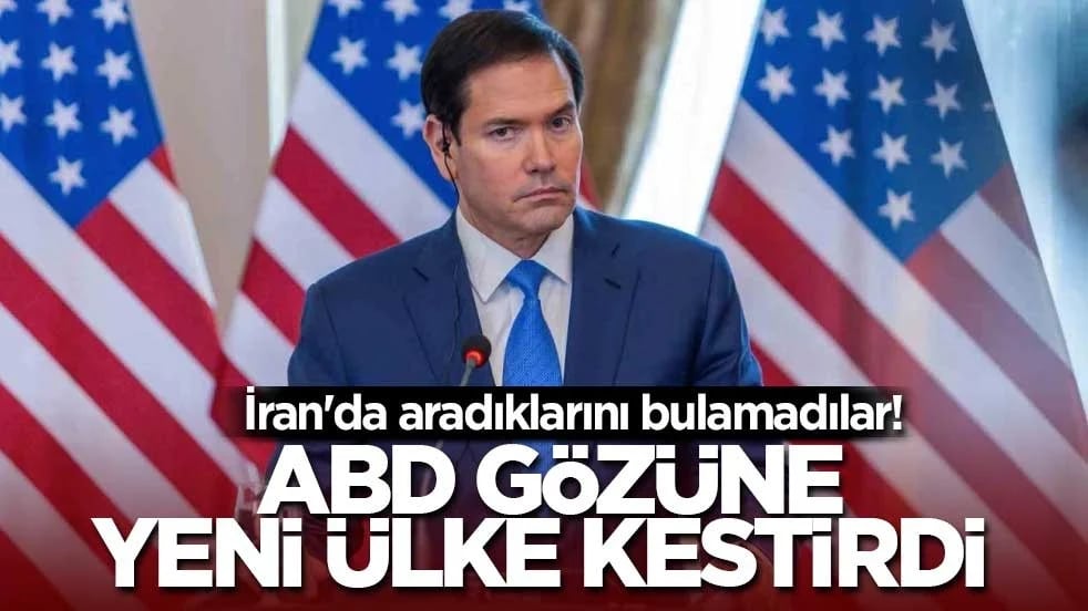 İran'da aradıklarını bulamadılar! ABD gözüne yeni ülke kestirdi