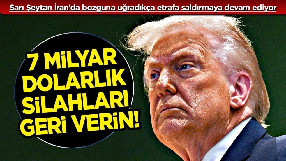 İran'daki saldırılar sonrası kimyası bozulan Trump'ın iyice şirazesi kaydı!